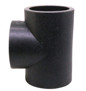 Seamless A105 Equal Tee Pipe Fitting 3 Way For Oil Gas Process