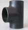 Level End ASME B16.9 Steel Pipe T Connector Butt Welded Pipe Fitting API