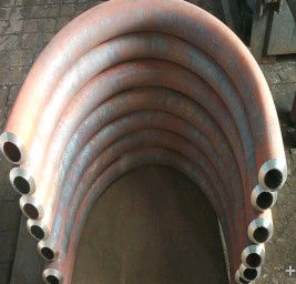 A181 Gas Pipe 180 Degree Bend 3D Seamless SCH80s 6 Inch