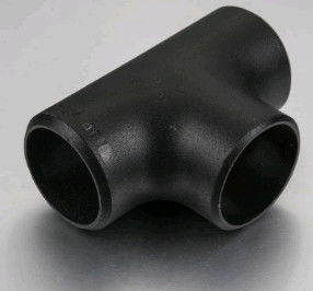 DIN2516 ST45.8 welded Carbon Steel Pipe Tee fittings for Chemical Plant