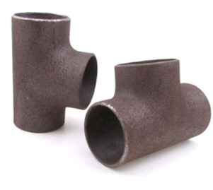 Sch40 Astm A234 Gr Wpb Carbon Steel Pipe Tee Butt Welding Seamless In Stock