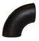 A234 WPB Black Carbon Steel Pipe Elbow Fitting SCHXS High Pressure 90 Degree