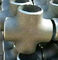 Oil Gas Process A420 WPL6 Seamless Carbon Steel Cross Pipe Fitting OD15mm